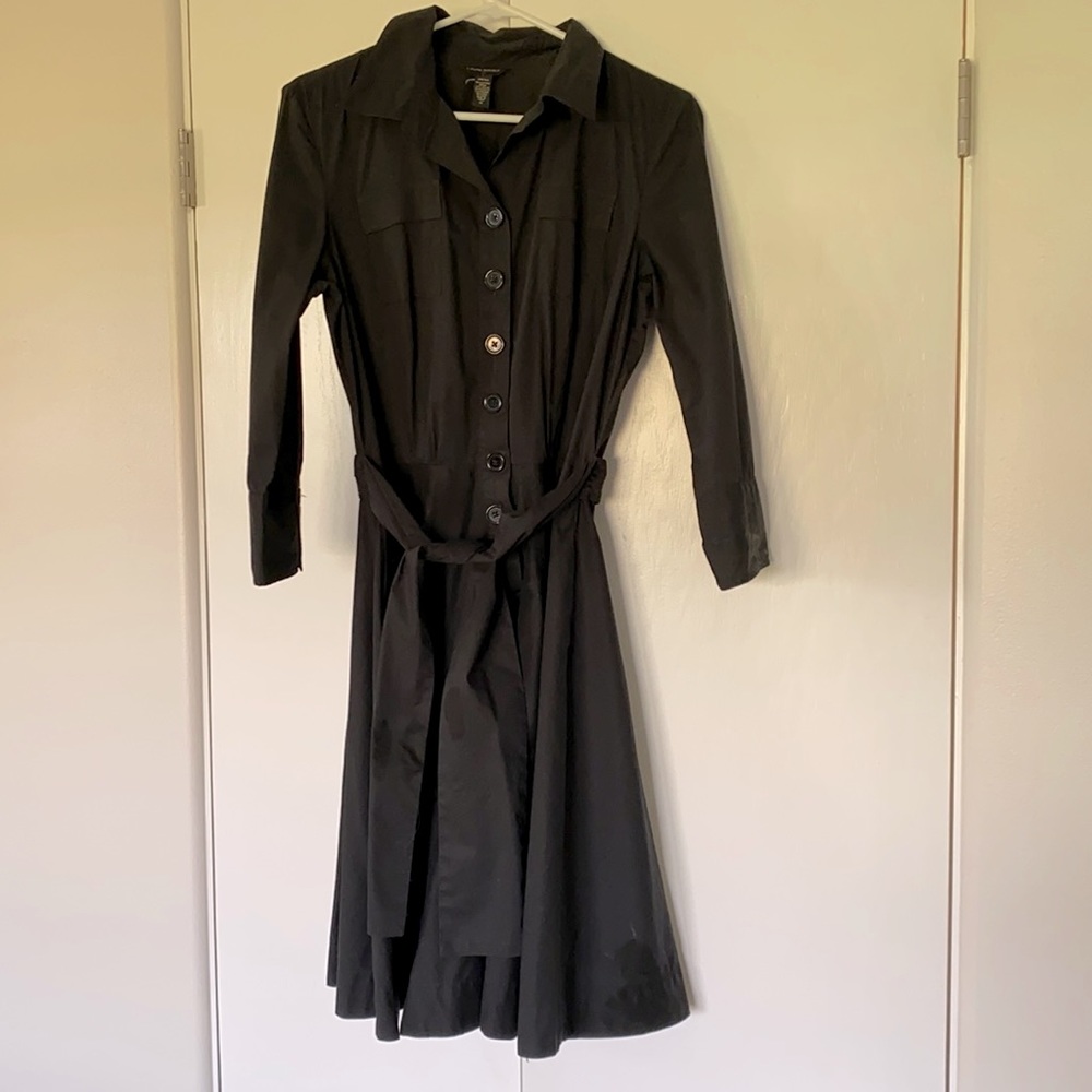 Banana Republic Black Button Up Deess